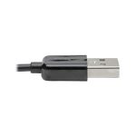 Adaptador Tripp Lite U236-000-R con conexión USB 2.0 a Ethernet NIC 10/100 Mbps, puerto RJ45, color negro