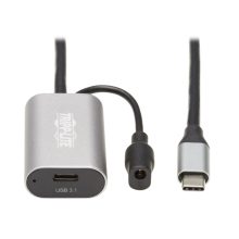 Tripp Lite U330-05M-C2C, cable de extensión activa USB-C a USB-C, USB 3.1 Gen 1, 5 metros [16 pies], solo datos