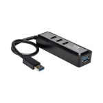 Tripp Lite Hub Portátil USB 3.0 SuperSpeed con 4 Puertos para rápida transferencia de datos, SKU U360-004-MINI
