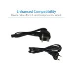 Tripp Lite U442-DOCK4-INT base para portátil y replicador de puertos, con conectividad alámbrica USB 3.2 Gen 2 Type-C en color gris, SKU U442-DOCK4-INT