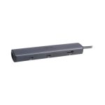 Eaton U442-DOCK40-6 hub de interfaz USB Tipo C gris con múltiples puertos para portátiles, SKU: U442-DOCK40-6