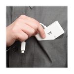 Adaptador multipuerto Tripp Lite U444-06N-DGU-C USB-C con DVI, puerto USB-A, GbE y carga PD, blanco