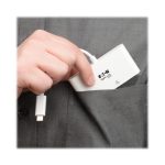Tripp Lite U444-06N-HGU-C adaptador multipuerto USB-C con HDMI, puerto USB 3.0, puerto GbE, carga PD de 60W, compatible con HDCP y color blanco.