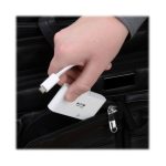 Tripp Lite U444-06N-HGU-C adaptador multipuerto USB-C con HDMI, puerto USB 3.0, puerto GbE, carga PD de 60W, compatible con HDCP y color blanco.