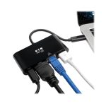 Tripp Lite U444-06N-HGUB-C base para portátil y replicador de puertos USB 3.2 Gen 2 Type-C en color Negro, SKU: U444-06N-HGUB-C