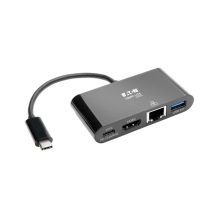 Tripp Lite U444-06N-HGUB-C base para portátil y replicador de puertos USB 3.2 Gen 2 Type-C en color Negro, SKU: U444-06N-HGUB-C