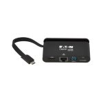 Tripp Lite U444-T6N-H4GUBC adaptador multipuerto USB-C con 4K HDMI, puerto USB-A, GbE y PD 3.0 de 100W, SKU U444-T6N-H4GUBC