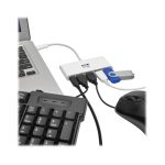Hub Tripp Lite U460-004-4A-C USB 3.2 Gen 1 Type-C 5000 Mbit/s en color blanco, SKU: U460-004-4A-C