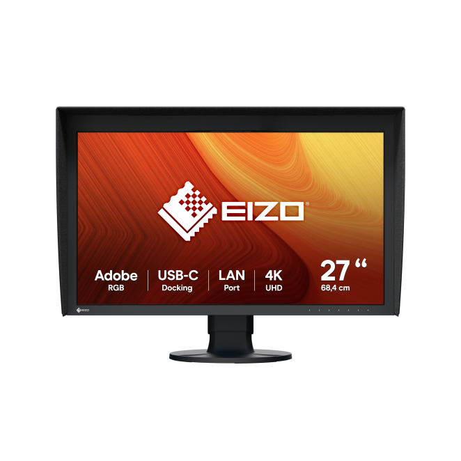 Eizo Cg2700x EIZO ColorEdge CG2700X, pantalla de 27 pulgadas con resolución 3840x2160 Pixeles, 4K Ultra HD, LCD, color negro, CG2700X