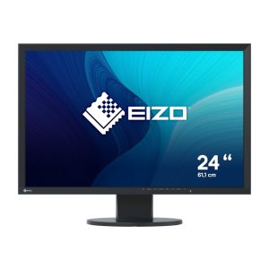 EIZO FlexScan EV2430-BK, monitor LED de 24.1 pulgadas con resolución 1920 x 1200 píxeles en negro, modelo EV2430-BK