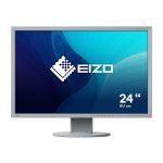 Monitor LED EIZO FlexScan EV2430-GY de 24.1 pulgadas con resolución de 1920 x 1200 Pixeles en color Gris, número de modelo EV2430-GY