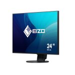 Monitor EIZO FlexScan EV2456-BK con pantalla LED de 24.1 pulgadas, resolución de 1920 x 1200 Pixeles, color negro y SKU EV2456-BK