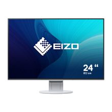 Monitor EIZO FlexScan EV2456-WT LED de 24.1 pulgadas con resolución 1920 x 1200 Pixeles (WUXGA), color blanco, EV2456-WT