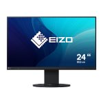 Monitor EIZO FlexScan EV2460-BK, pantalla LED de 23.8 pulgadas, resolución 1920 x 1080 Pixeles, Full HD, color negro, EV2460-BK