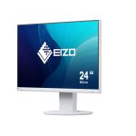 Monitor EIZO FlexScan EV2460-WT de 23.8 pulgadas con resolución 1920x1080 Pixeles Full HD en color Blanco, modelo EV2460-WT
