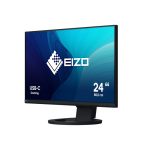 Monitor EIZO FlexScan EV2480-BK con pantalla LED de 23.8 pulgadas, resolución 1920x1080 Pixeles, Full HD, en color negro, EV2480-BK
