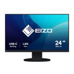 Monitor LED EIZO FlexScan EV2490-BK de 23.8 pulgadas con resolución 1920 x 1080 Pixeles Full HD en color negro