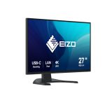 Monitor EIZO FlexScan EV2740X-BK de 27 pulgadas, 3840 x 2160 Pixeles, 4K Ultra HD, color negro, modelo EV2740X-BK