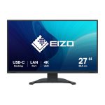 Monitor EIZO FlexScan EV2740X-BK de 27 pulgadas, 3840 x 2160 Pixeles, 4K Ultra HD, color negro, modelo EV2740X-BK
