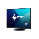 EIZO FlexScan EV2760-BK LED display de 68,6 cm (27 pulgadas) con resolución de 2560 x 1440 Pixeles Quad HD en negro, modelo EV2760-BK