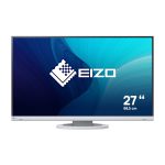 Monitor EIZO FlexScan EV2760-WT de 27 pulgadas con resolución de 2560 x 1440 pixeles en color blanco, modelo EV2760-WT