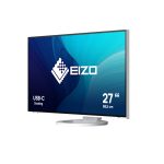 Monitor EIZO FlexScan EV2781-WT con pantalla LED de 68,6 cm (27 pulgadas), resolución 2560 x 1440 Pixeles en color Blanco