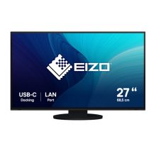 Monitor EIZO FlexScan EV2795-BK con pantalla LED de 27 pulgadas y resolución 2560 x 1440 Pixeles Quad HD en color negro