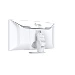 EIZO FlexScan EV3895-WT LED display de 95,2 cm (37.5 pulgadas) con resolución 3840 x 1600 Pixeles UltraWide Quad HD+ en color blanco, ideal para multitareas y uso profesional. Modelo EV3895-WT
