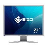 Monitor EIZO FlexScan S2134, pantalla LED de 21.3 pulgadas con resolución 1600 x 1200 Pixeles, color gris, modelo S2134-GY