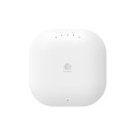 Imagen frontal del EnGenius ECW120, un punto de acceso inalámbrico con capacidad de 867 Mbit/s en color blanco. Compatible con energía sobre Ethernet (PoE). SKU: ECW120.