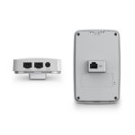 Punto de acceso inalámbrico EnGenius de 1200 Mbit/s en color blanco, con soporte para Energía sobre Ethernet (PoE). SKU: ECW215