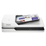 Escáner Epson WorkForce DS-1660W inalámbrico con SKU B11B244401, ideal para oficinas y digitalización de documentos.