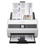 Imagen del escáner Epson WorkForce DS-870 de alta velocidad con capacidad de digitalización de documentos, SKU B11B250401