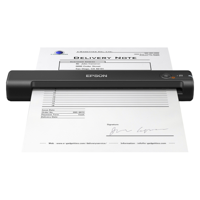 Epson WorkForce ES-50 Escáner Portátil de Alta Velocidad Escáner portátil Epson WorkForce ES-50 con alta velocidad de digitalización, SKU B11B252401