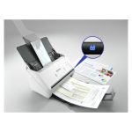 Epson WorkForce DS-530II escáner dúplex con velocidad de escaneo rápida y alimentador automático. SKU: B11B261401