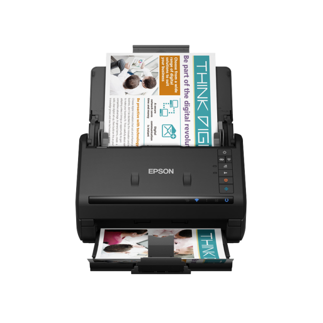 Epson WorkForce ES-500WII con conectividad Wi-Fi Escáner Epson WorkForce ES-500WII de alta velocidad con conectividad Wi-Fi, SKU: B11B263401