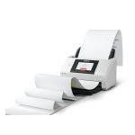 Vista frontal del escáner Epson WorkForce DS-790WN modelo B11B265401 con capacidad de escaneo de alta velocidad y conectividad inalámbrica