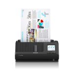Epson ES-C380W escáner alimentado por hojas, resolución de 600 x 600 DPI, tamaño A4, color negro, SKU B11B269401