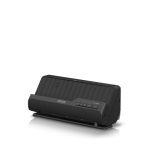Escáner negro Epson ES-C320W con alimentador automático de hojas, resolución de 600 x 600 DPI en tamaño A4. SKU: B11B270401
