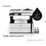 Impresora Epson EcoTank M3170 con inyección de tinta, resolución 1200 x 2400 DPI, velocidad 39 ppm y conectividad Wifi. SKU C11CG92403