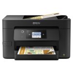 Impresora multifunción Epson WorkForce Pro WF-3820DWF con WiFi y funciones de impresión, escaneo, copia y fax. SKU: C11CJ07403