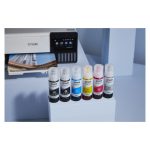 Epson EcoTank ET-8500 impresora multifuncional con sistema de tinta recargable, modelo C11CJ20401, ideal para impresiones a color de alta calidad