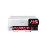Epson EcoTank ET-8500 impresora multifuncional con sistema de tinta recargable, modelo C11CJ20401, ideal para impresiones a color de alta calidad