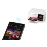 Epson EcoTank ET-8500 impresora multifuncional con sistema de tinta recargable, modelo C11CJ20401, ideal para impresiones a color de alta calidad