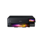 Impresora multifunción Epson EcoTank ET-8550 a color con sistema de tanques de tinta, SKU C11CJ21401. Alta calidad de impresión y eficiencia en el uso de tinta.