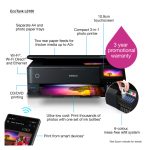 Impresora Epson EcoTank L8180 de inyección de tinta, tamaño A3+, resolución de 5760 x 1440 DPI, velocidad de 32 ppm y conectividad WiFi. SKU: C11CJ21402