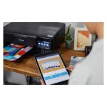 Impresora Epson EcoTank L8180 de inyección de tinta, tamaño A3+, resolución de 5760 x 1440 DPI, velocidad de 32 ppm y conectividad WiFi. SKU: C11CJ21402
