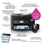 Impresora Epson EcoTank L6290 de inyección de tinta A4 con resolución de 4800 x 1200 DPI, 33 ppm, Wifi integrada. SKU: C11CJ60404