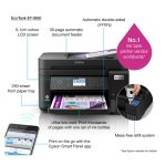 Impresora multifunción Epson EcoTank ET-3850 A4 con depósito de tinta y conexión Wi-Fi, SKU C11CJ61402