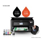 Impresora Epson EcoTank L6260 de inyección de tinta A4, resolución de 4800 x 1200 DPI, velocidad de 33 ppm y conectividad Wi-Fi